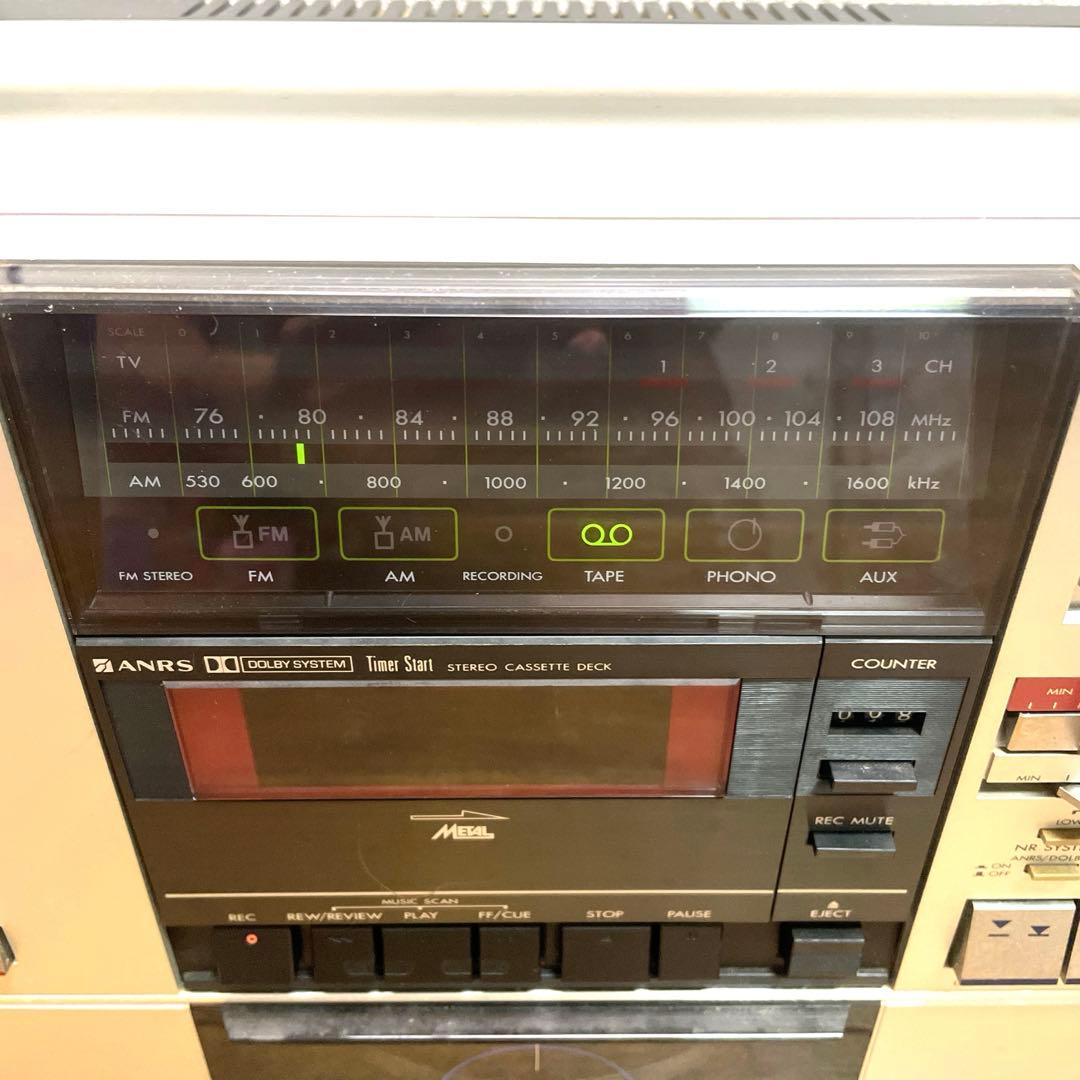 ジャンク品 Victorビクター DC-5S (CA-DS5S)ラジカセコンポ