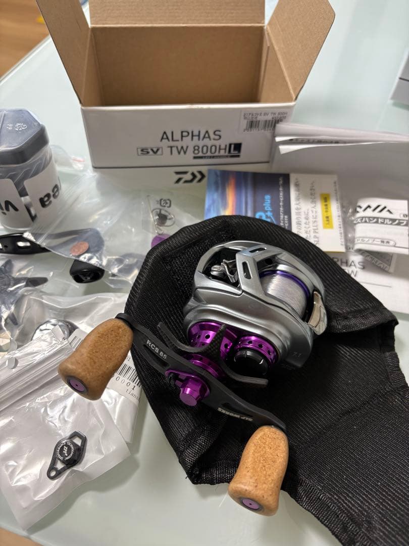 ALPHAS SV TW 800HL ベイトリール