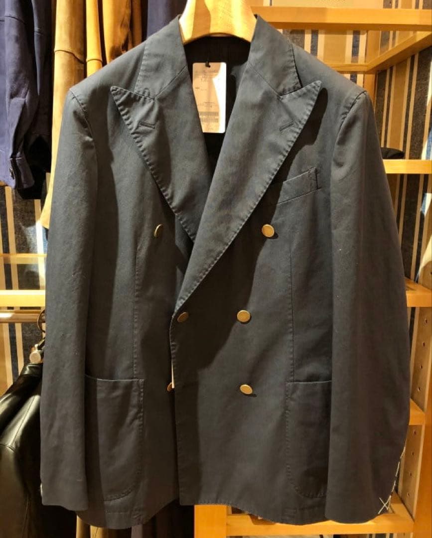 BOGLIOLI / COAT コットン ダブルブレザー 46