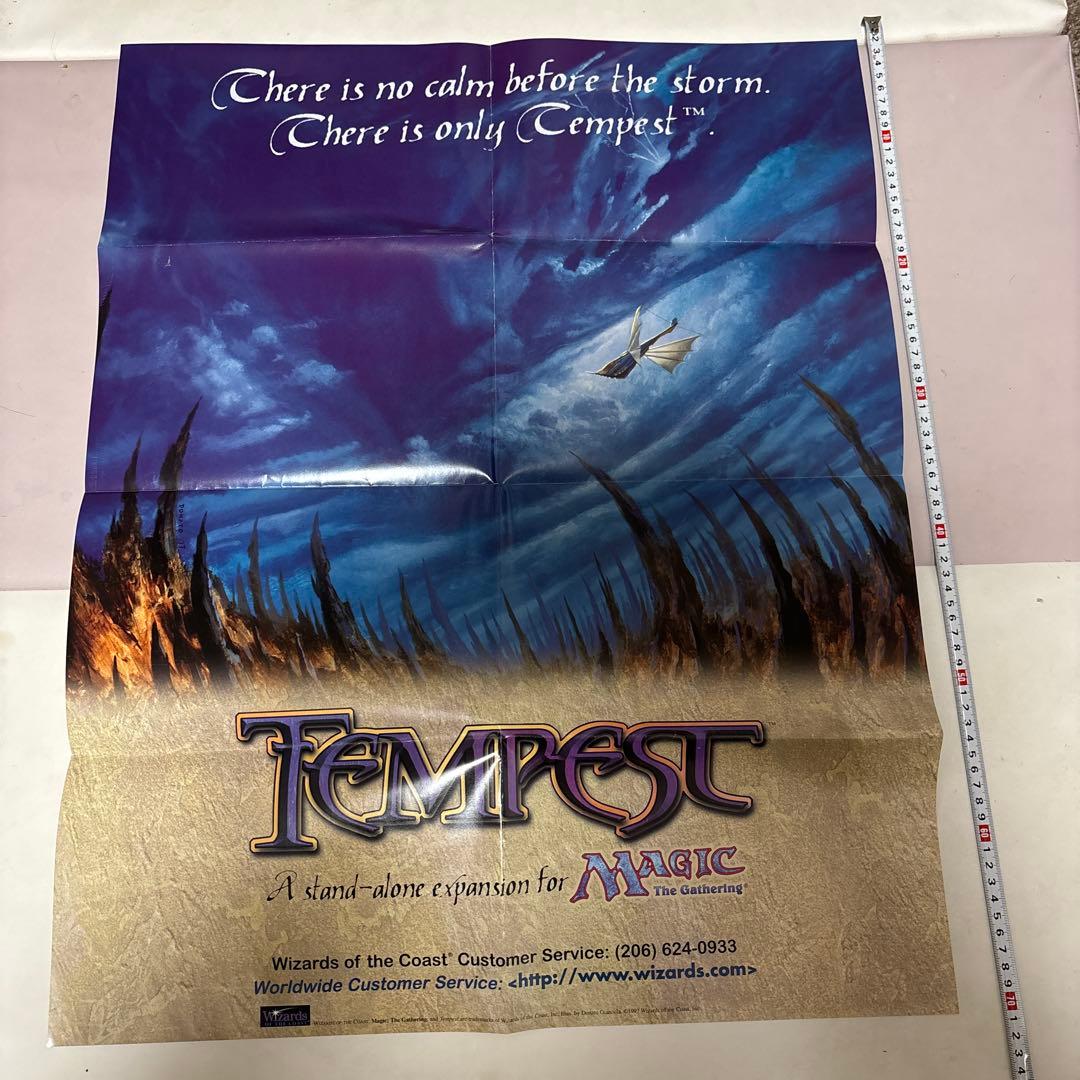 Tempest Promotional Poster テンペスト　ポスター　販促