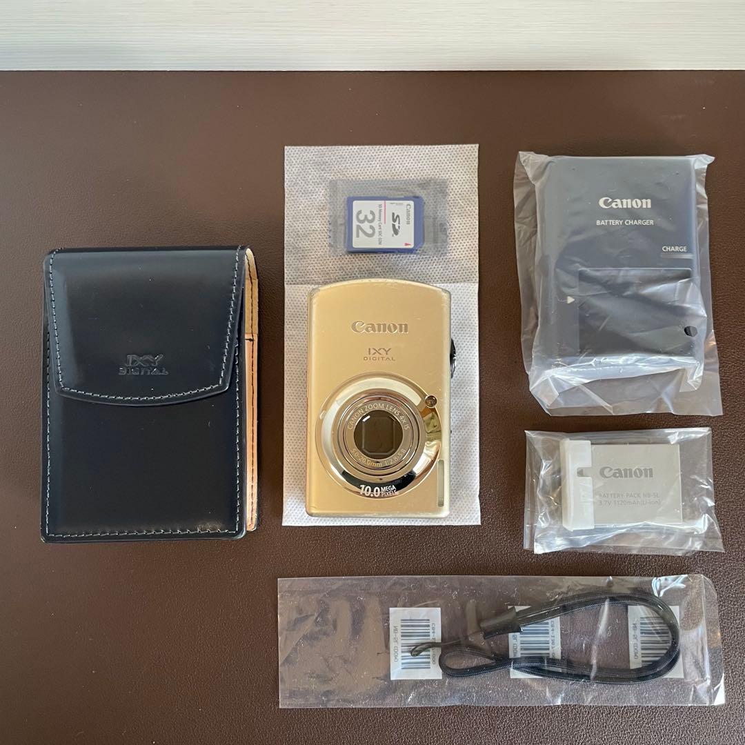 キャノン デジカメ Canon IXY DIGITAL 920 IS ケース付き