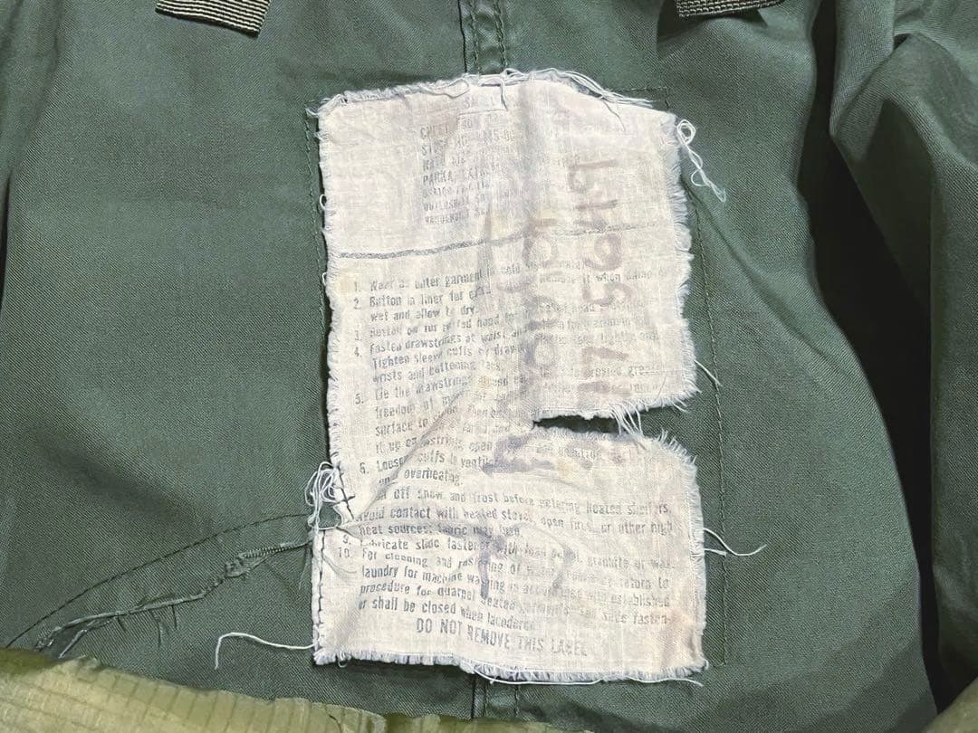 80s U.S. ARMY M-65 Fishtail Parka（83年製）