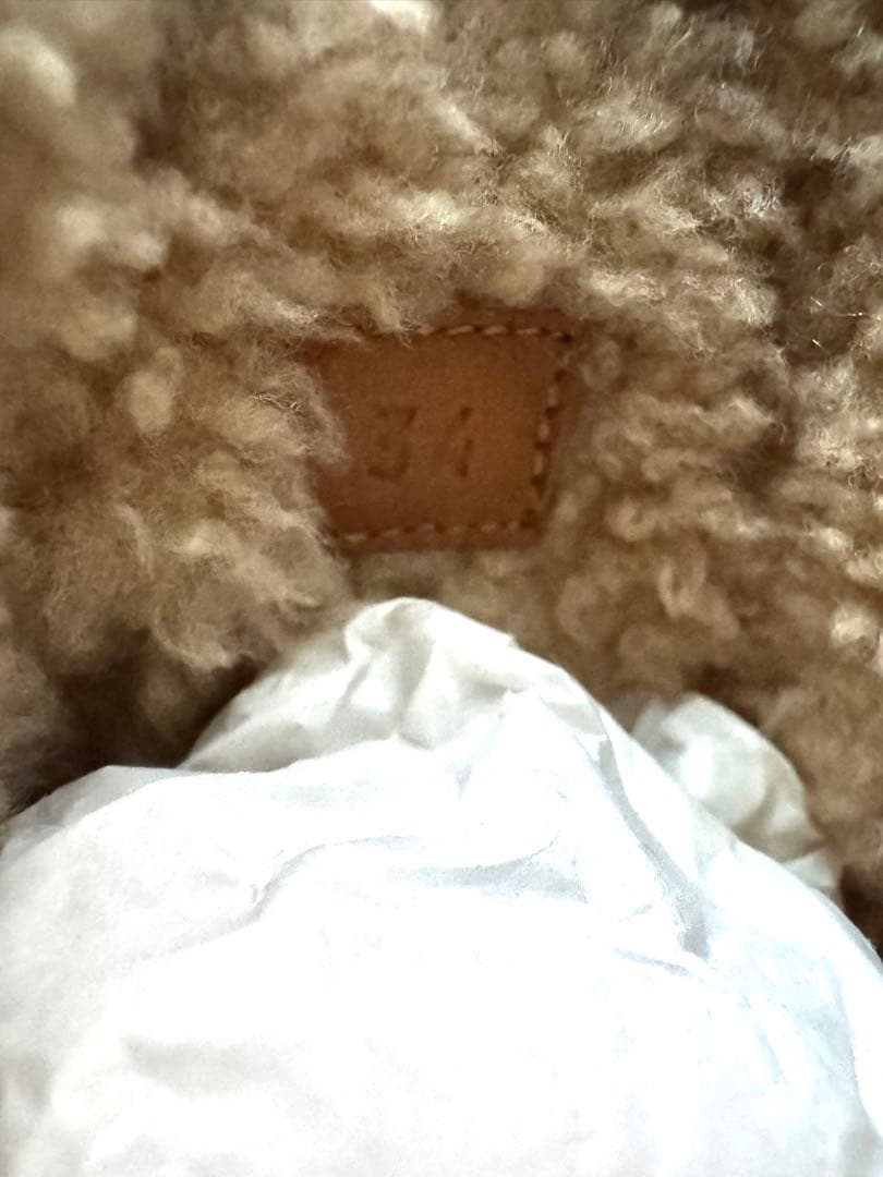 GUCCI GG柄 ホースビットウール アンクルブーツ 34