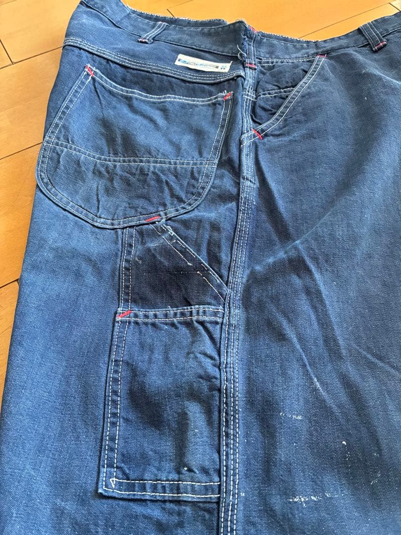 60s powr houseペインターパンツMONTGOMERY WARD