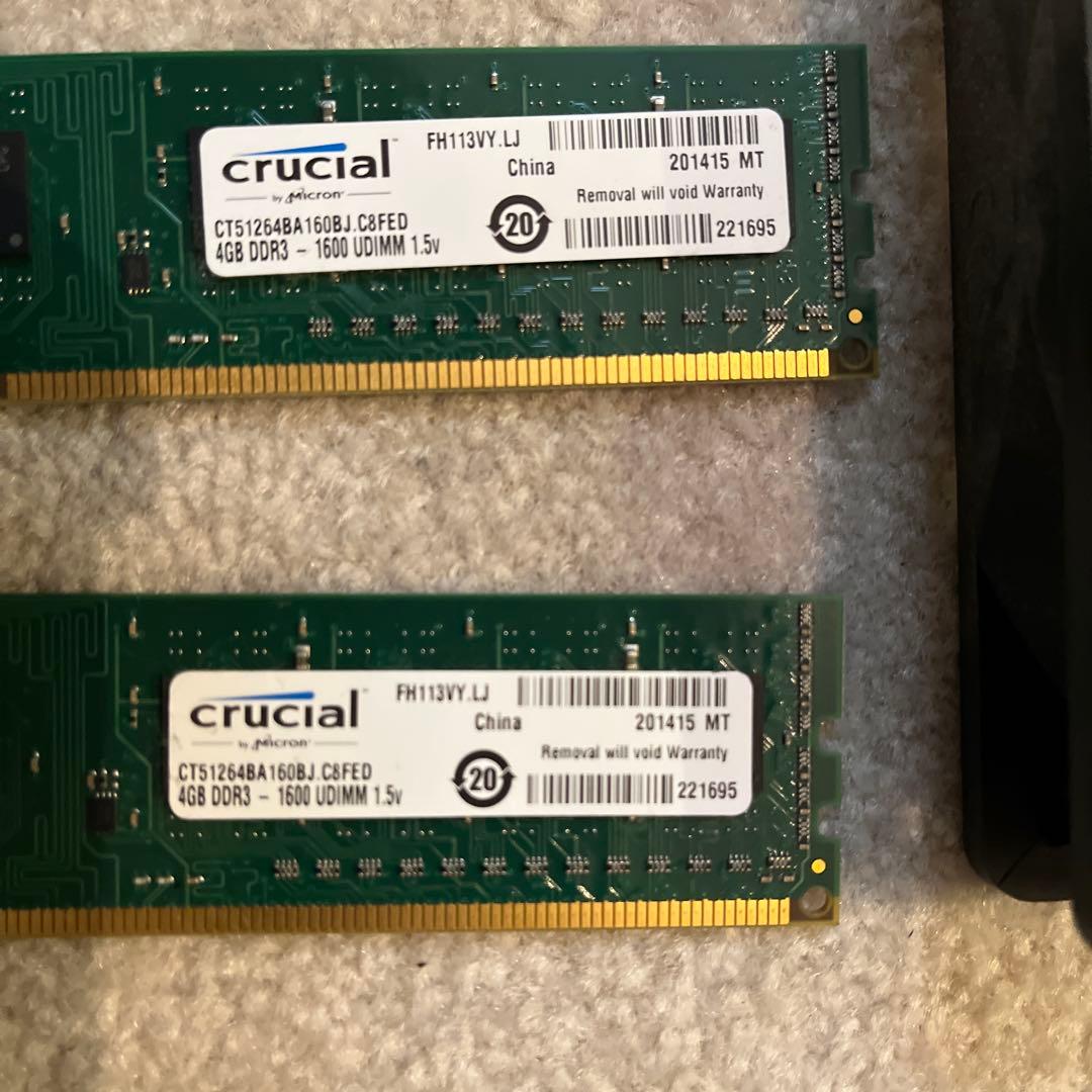 GTX1650＋i7 4770＋マザーボード＋電源ユニット他