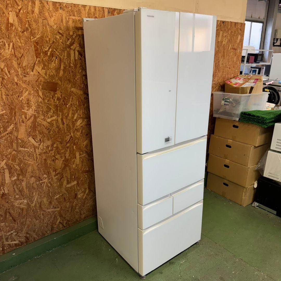 321 関東配送　冷蔵庫　大型　観音開き　自動製氷機　500L強　極美品　保証込