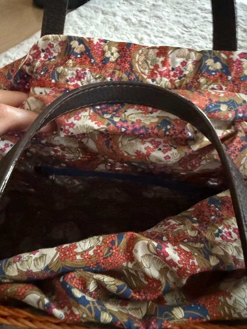 PAUL STUART ポールスチュアート　カゴバッグ