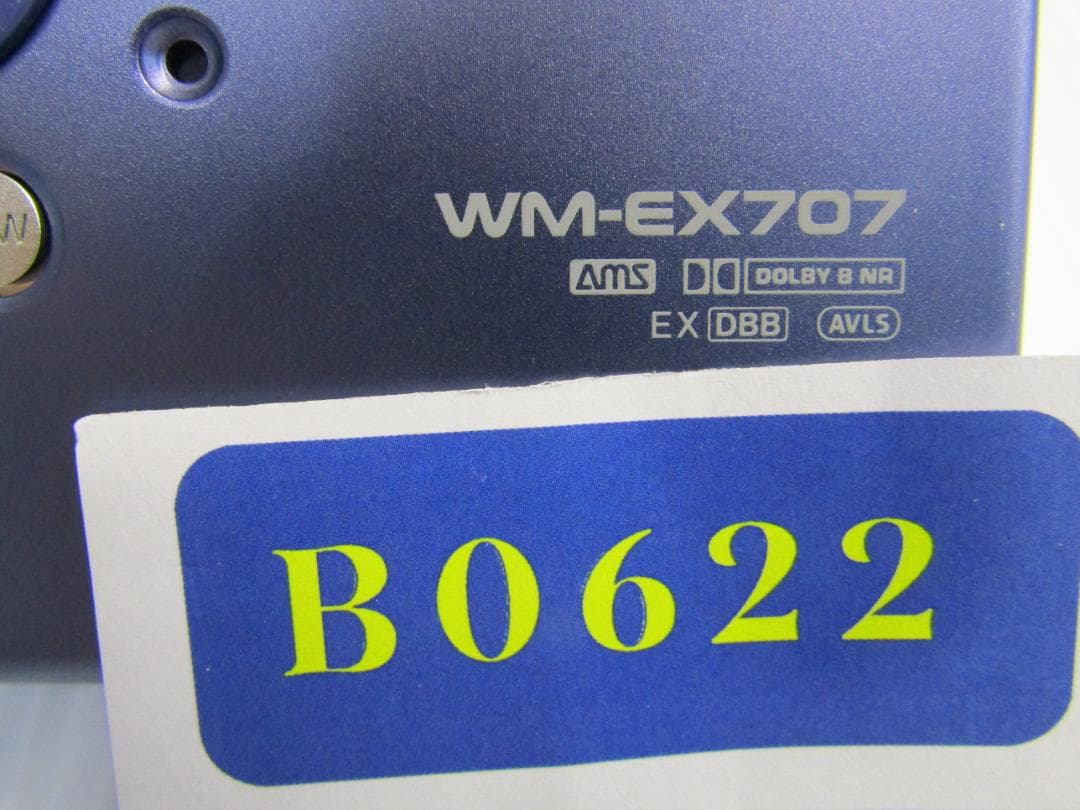 B0622 SONY カセットプレーヤー(6セット)