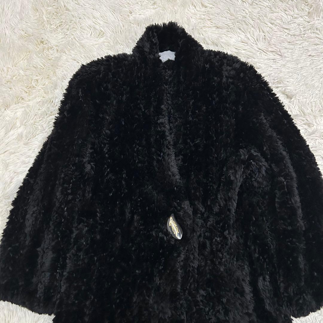 ✴︎ paula lishman ポーラリシュマン　毛皮コート　カナダ製　黒