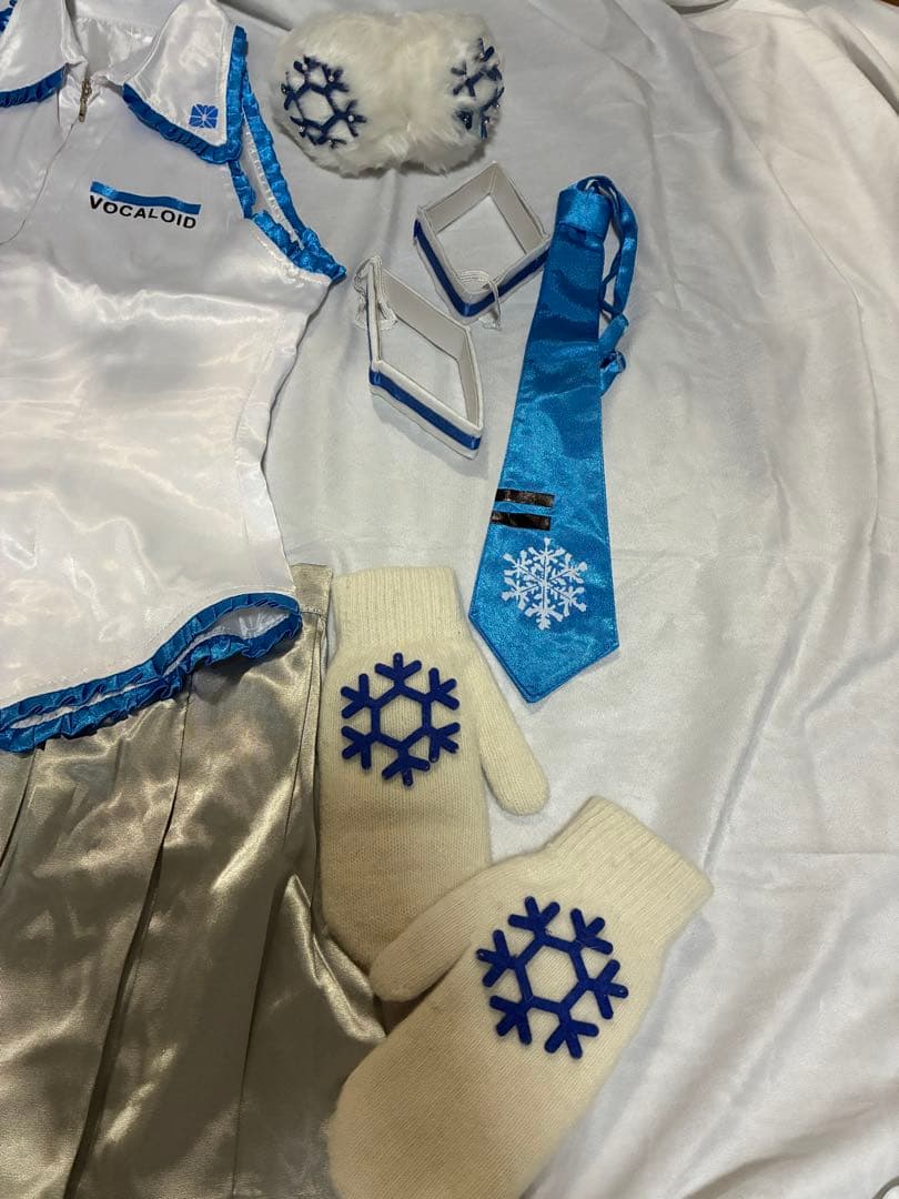 初音ミク 雪ミク2011 コスプレ衣装 Mサイズ