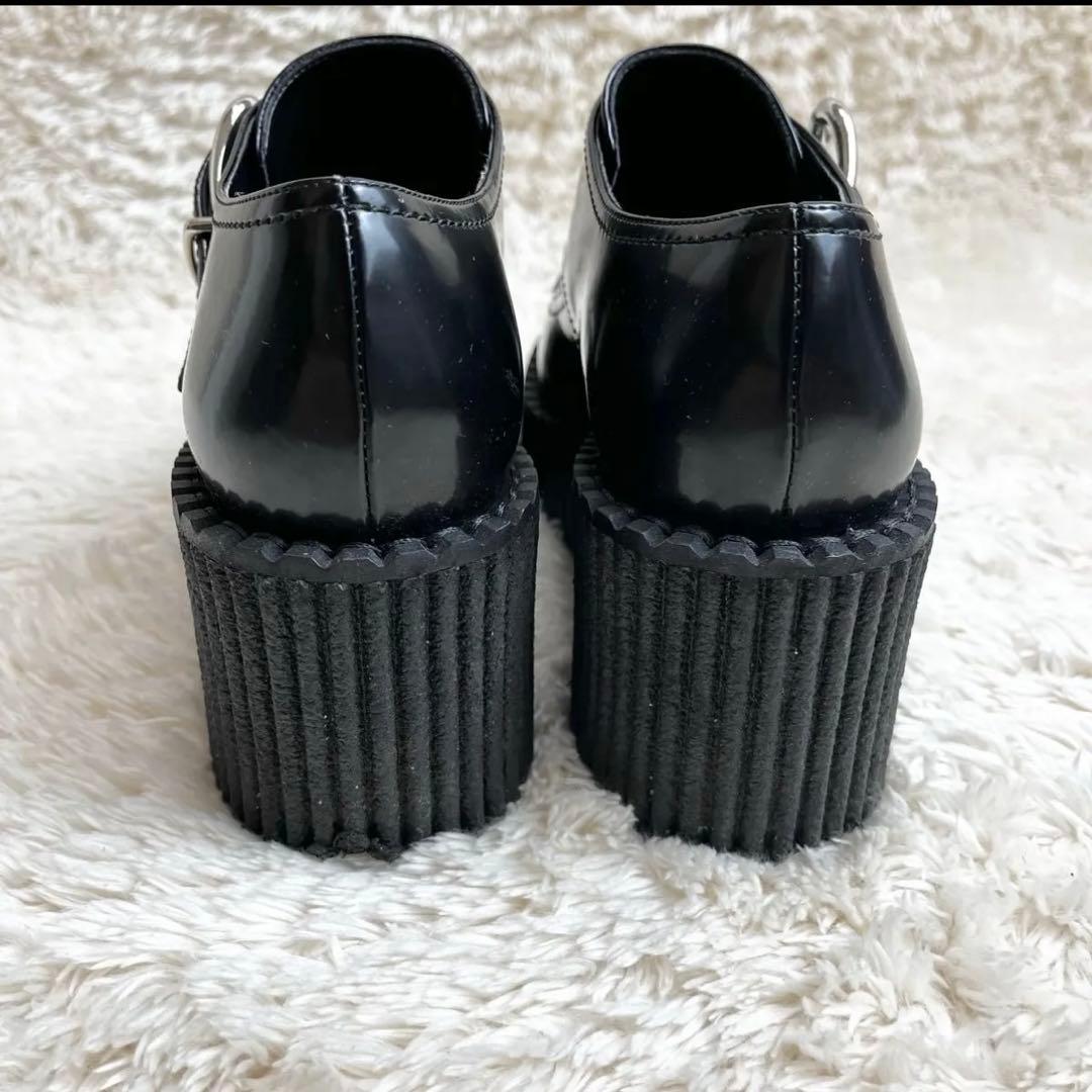 Stella McCartney ブラックレザー ローファー