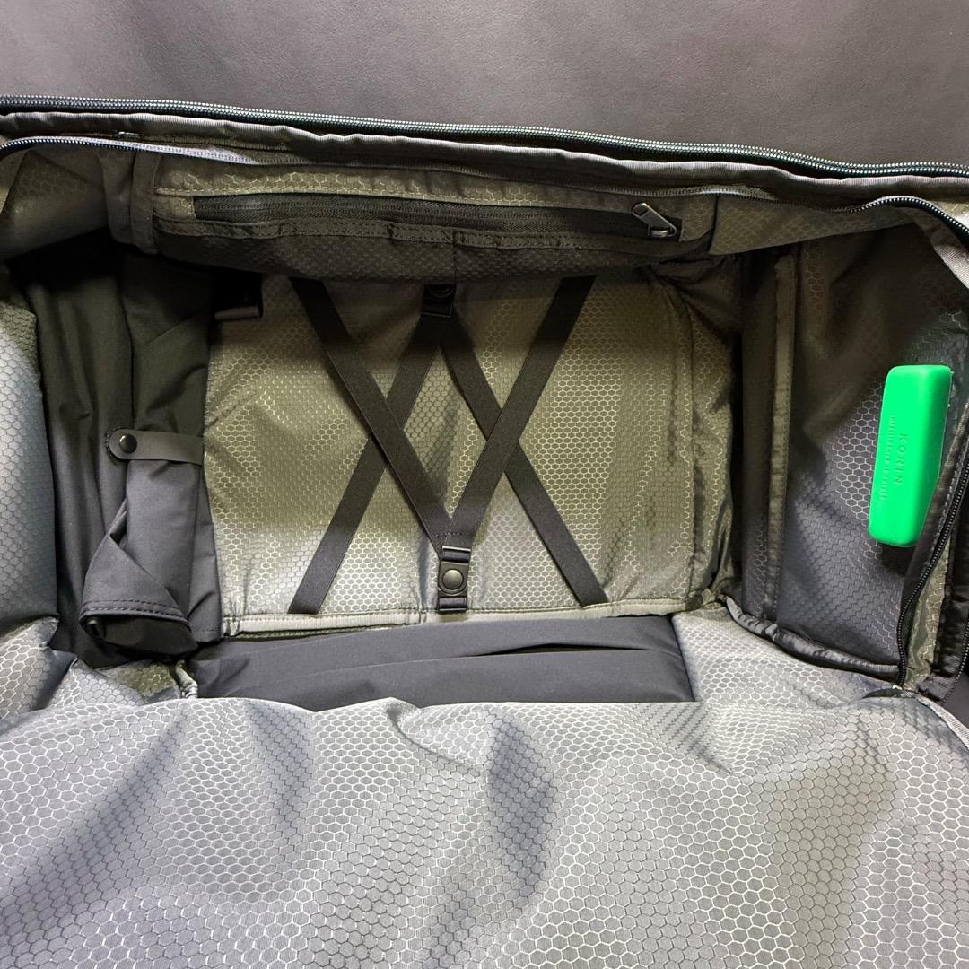 ◉Hc裏右1001 未使用保管品 KORIN DESIGN リュック ブラック