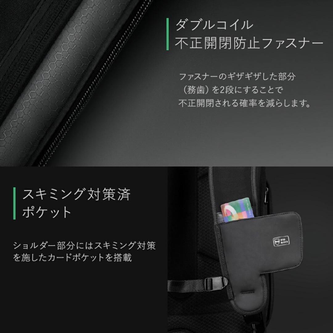 ◉Hc裏右1001 未使用保管品 KORIN DESIGN リュック ブラック