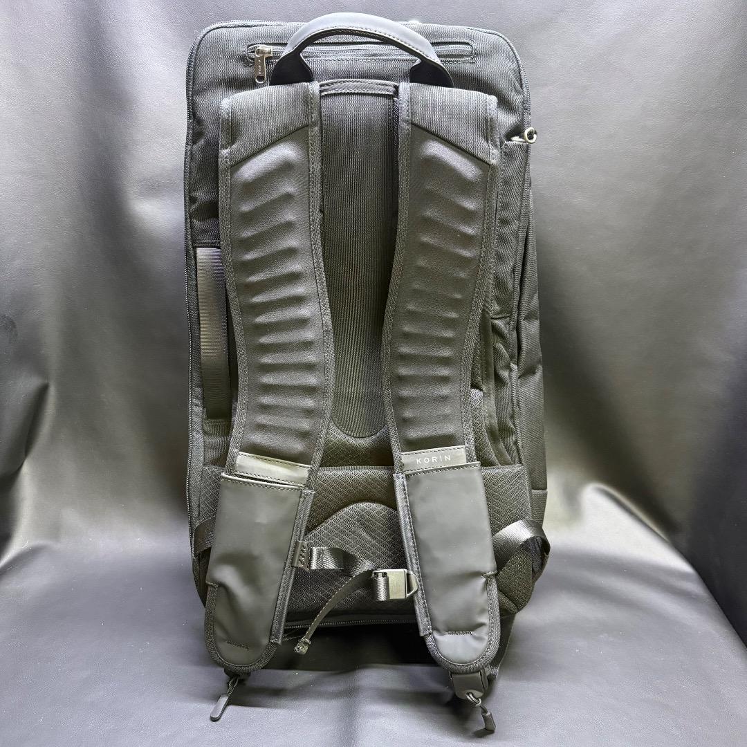 ◉Hc裏右1001 未使用保管品 KORIN DESIGN リュック ブラック