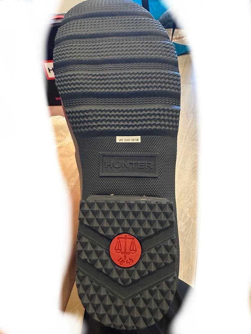 ハンター　レインシューズ　サイズ28センチ