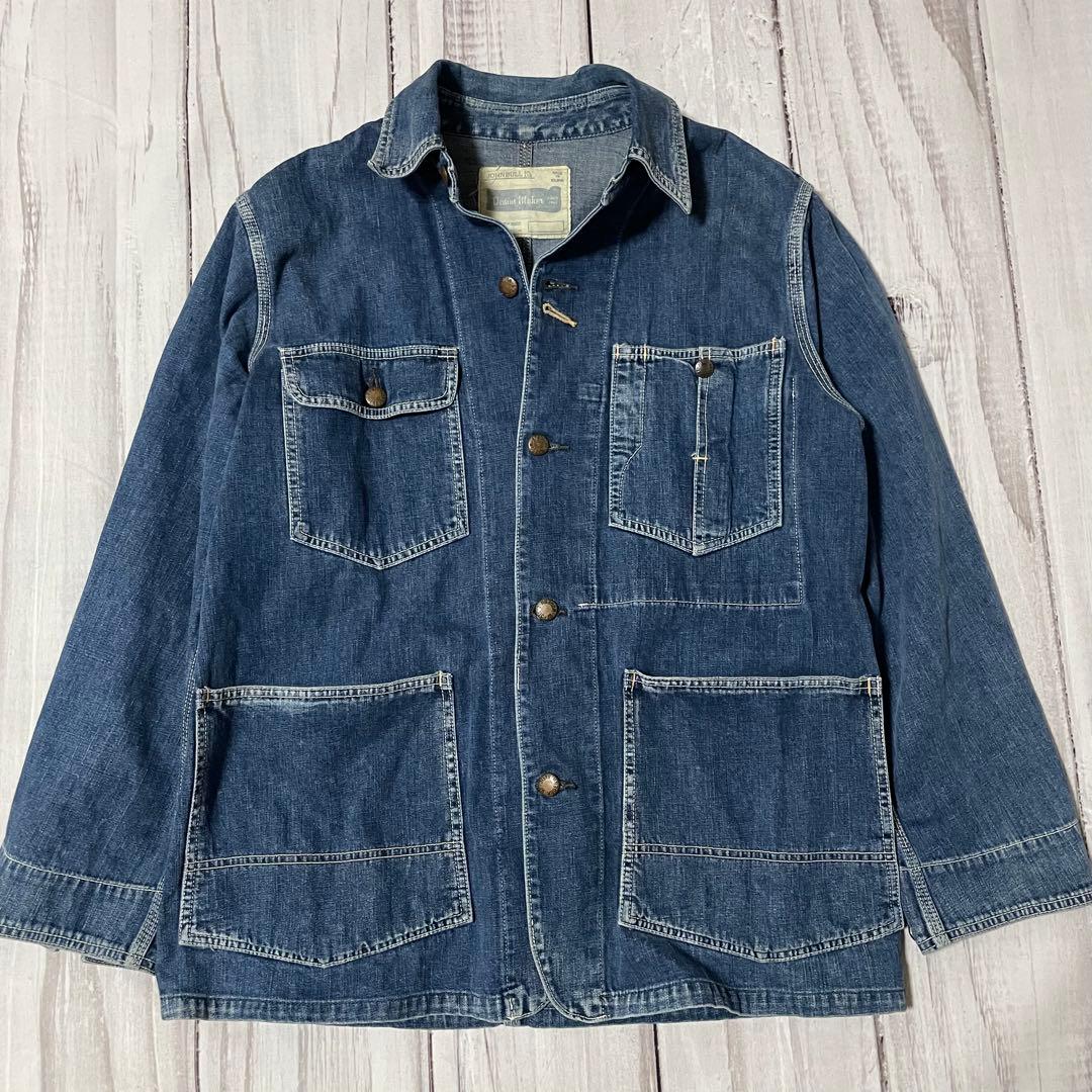 80s〜90sJOHN BULLデニムカバーオールUSAワークヴィンテージ日本製