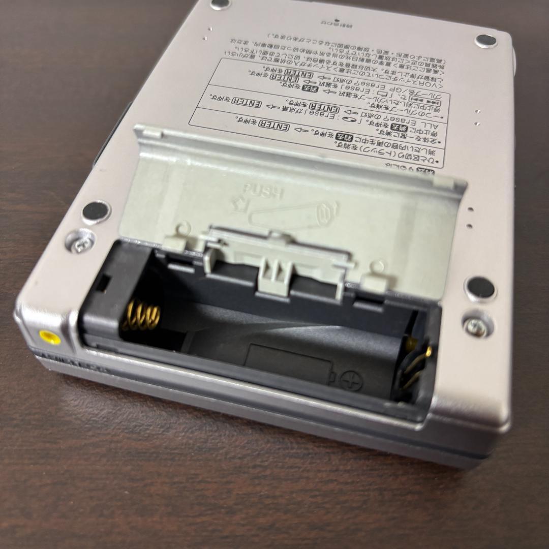 【再生のみ】SONY MZ-B100 ポータブルミニディスクレコーダー