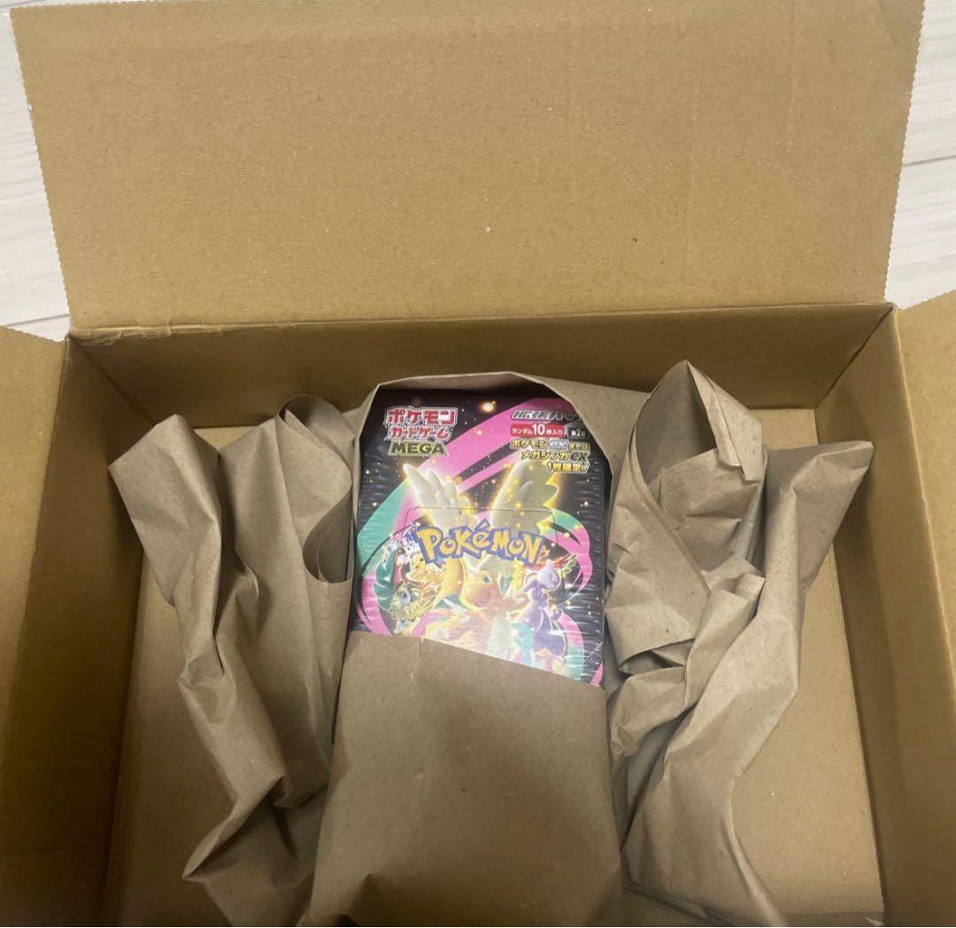 ポケモンカードゲーム MEGAドリームEX 10パック入りシュリンク付き