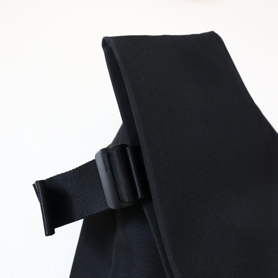 côte&ciel コートエシエル ISAR ブラック リュック