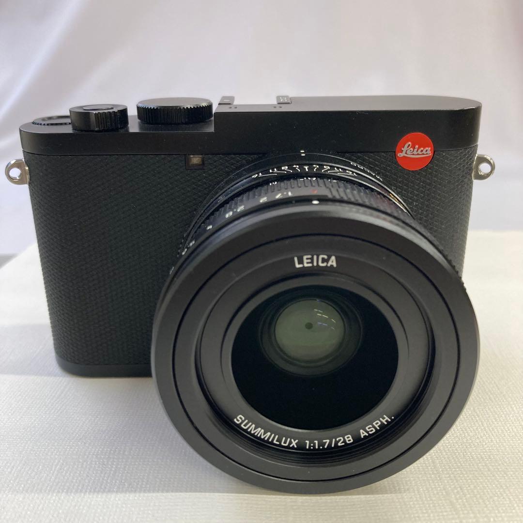 【美品】 Leica Q2 サムレスト ハンドグリップ レザーボディケース付き