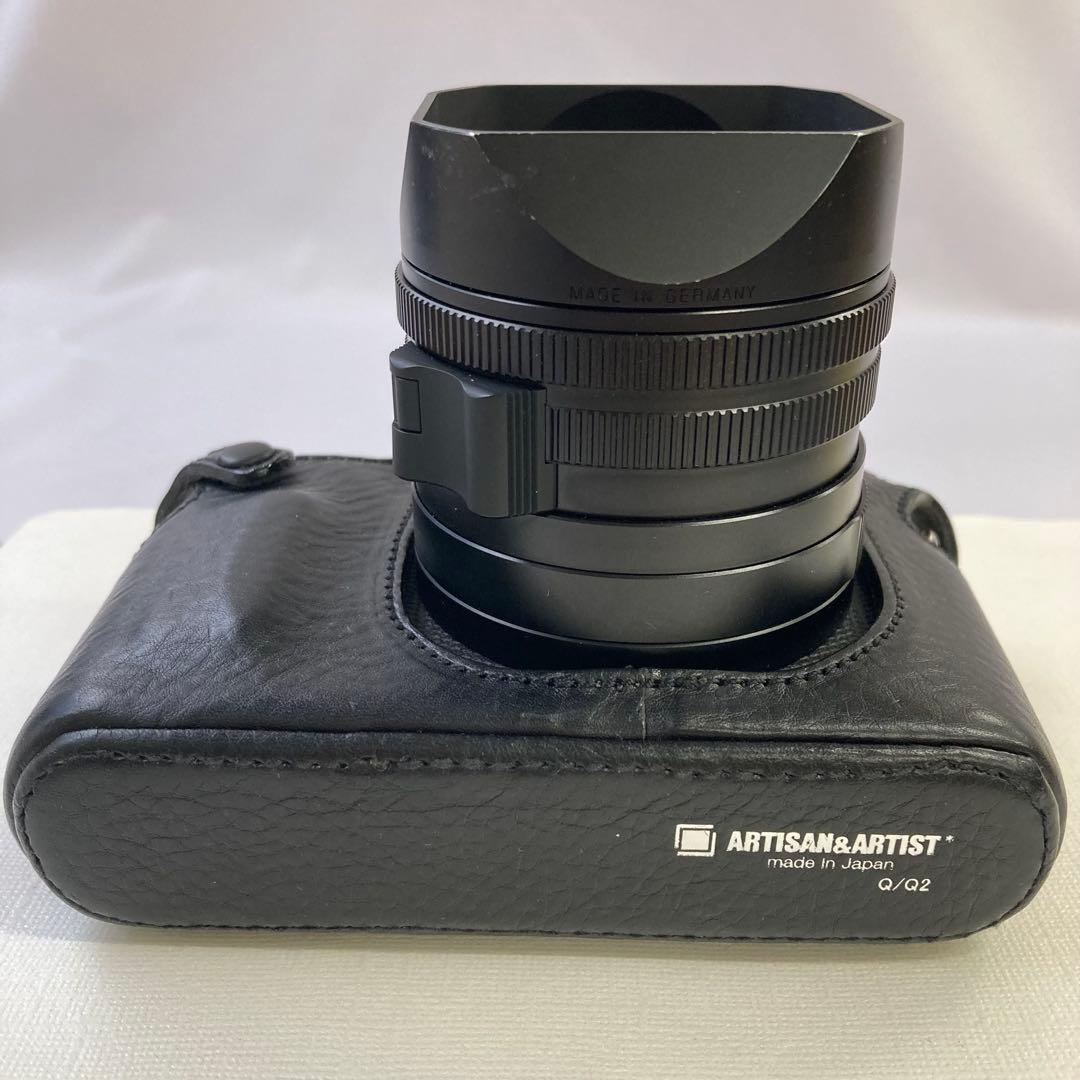 【美品】 Leica Q2 サムレスト ハンドグリップ レザーボディケース付き