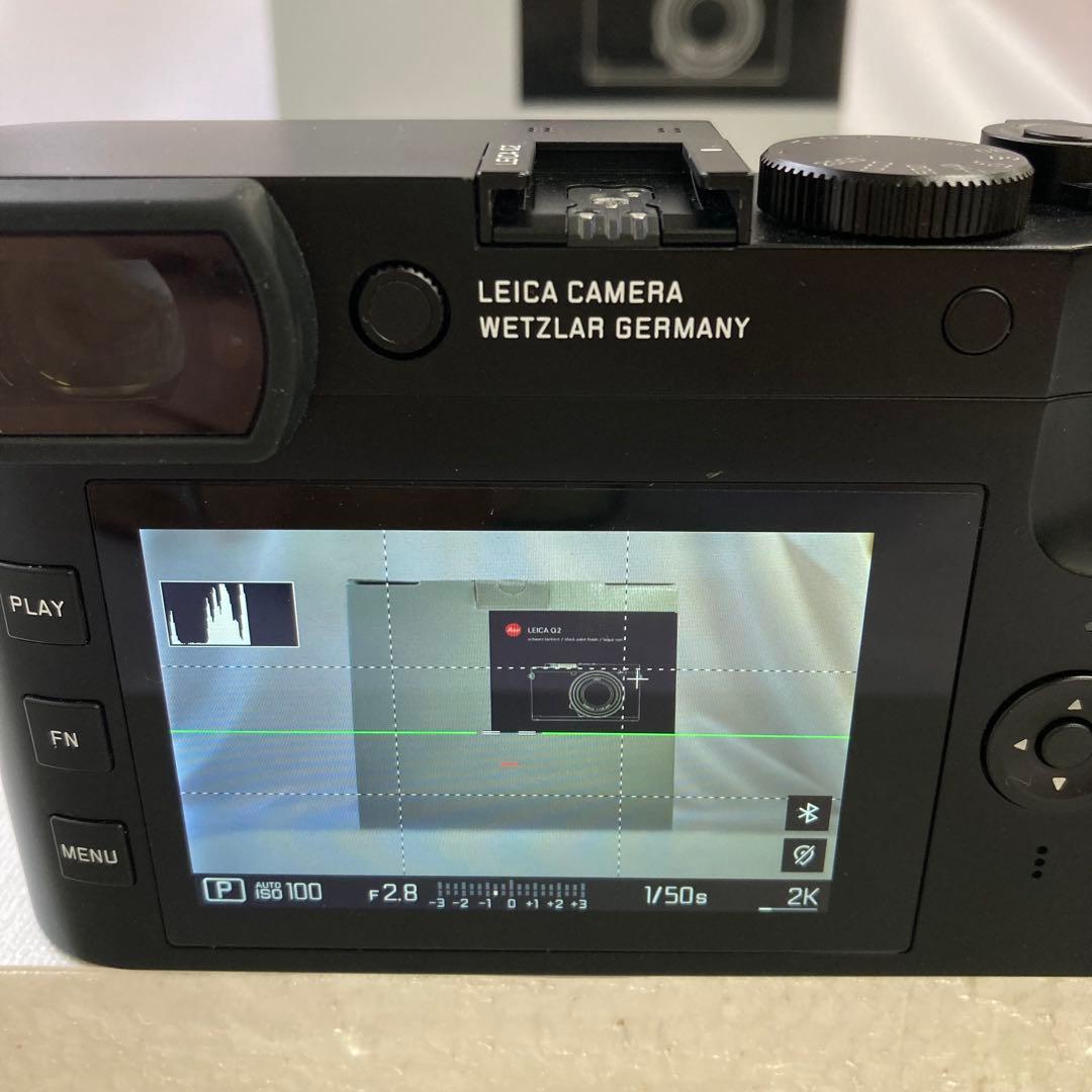 【美品】 Leica Q2 サムレスト ハンドグリップ レザーボディケース付き