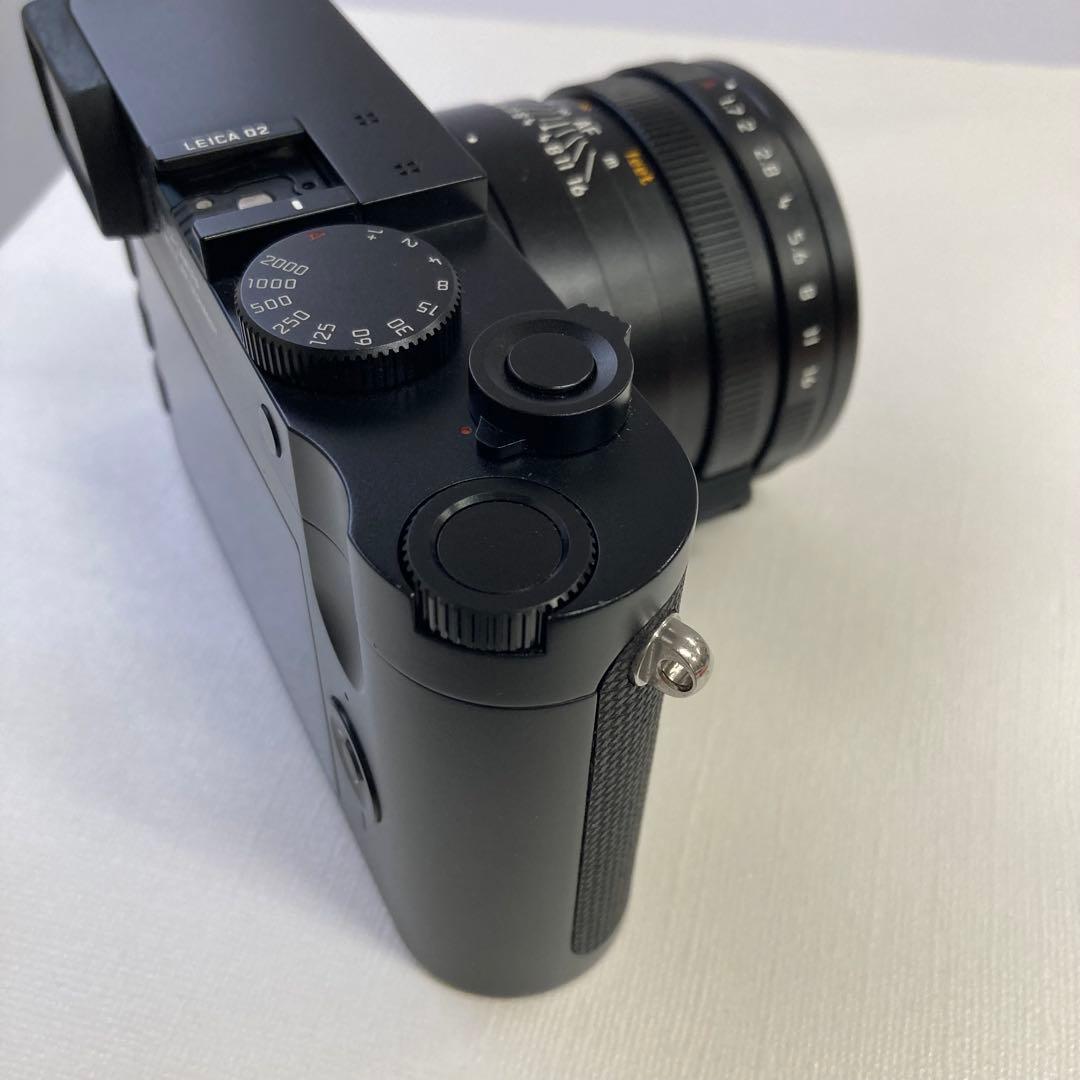 【美品】 Leica Q2 サムレスト ハンドグリップ レザーボディケース付き
