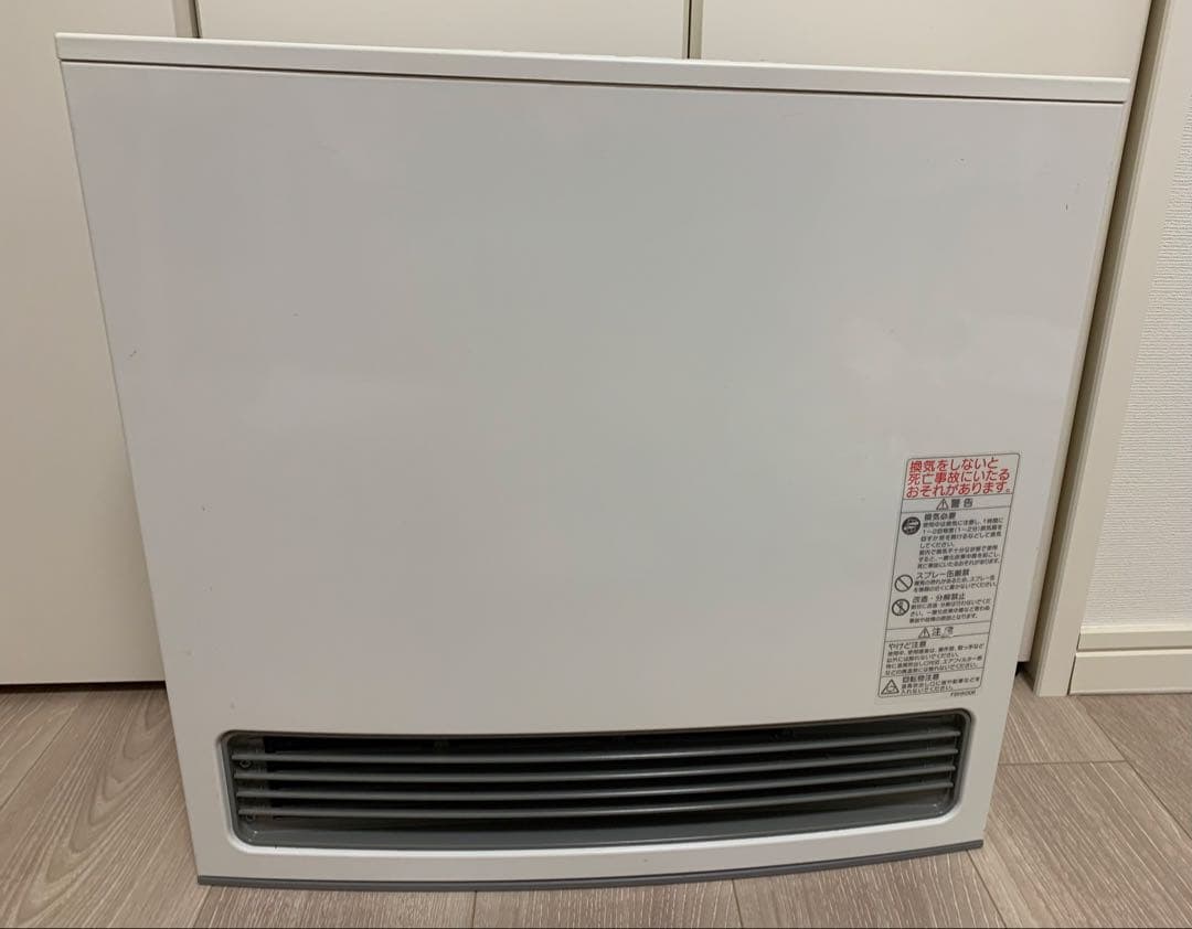 ノーリツ ガスファンヒーター 都市ガス ガスコード5メートル付き