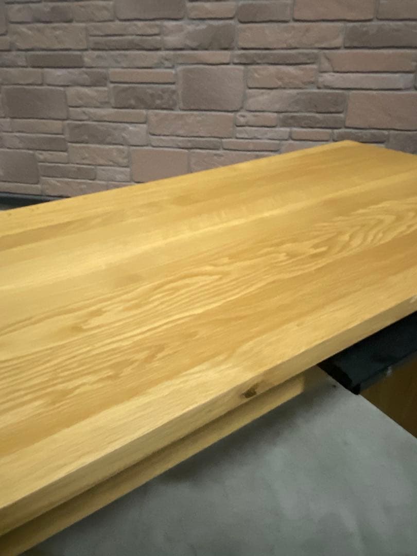 【さくら】無印良品 無垢材　デスク オーク材 W110cm