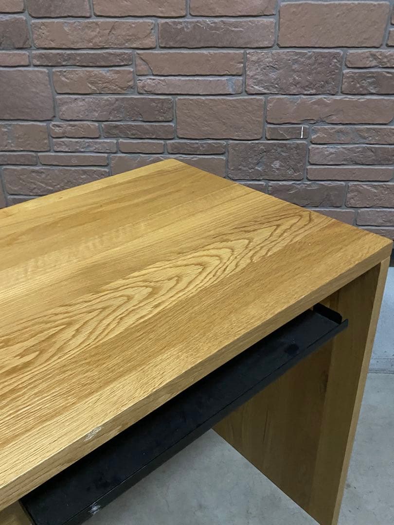 【さくら】無印良品 無垢材　デスク オーク材 W110cm