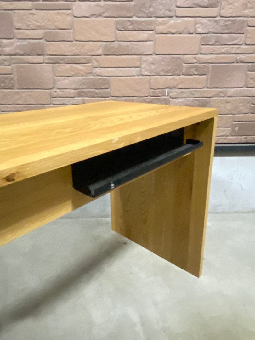 【さくら】無印良品 無垢材　デスク オーク材 W110cm