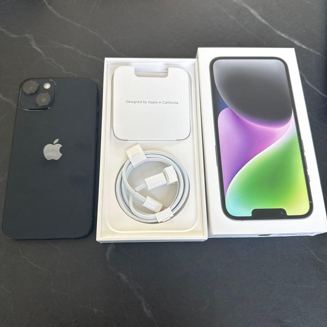 本日限定お値下げ　iphone14 128GB ミッドナイト
