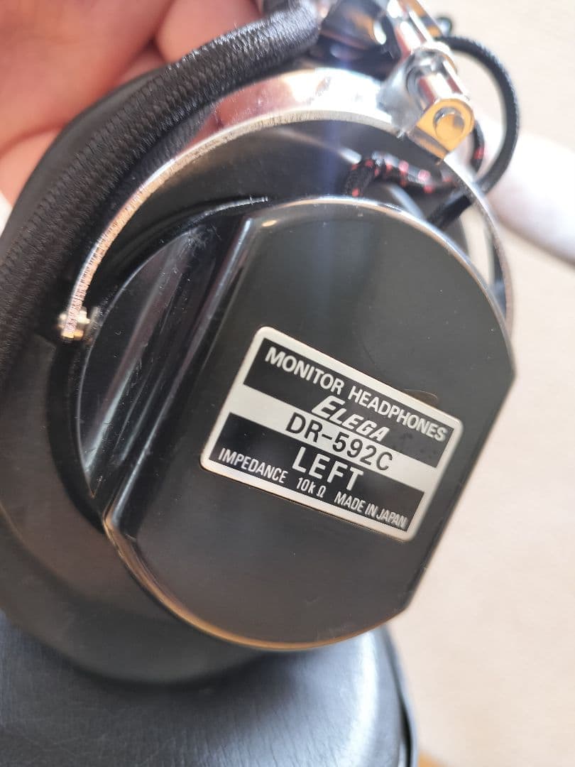 希少 ELEGA エレガ DR-592C モニターヘッドホン