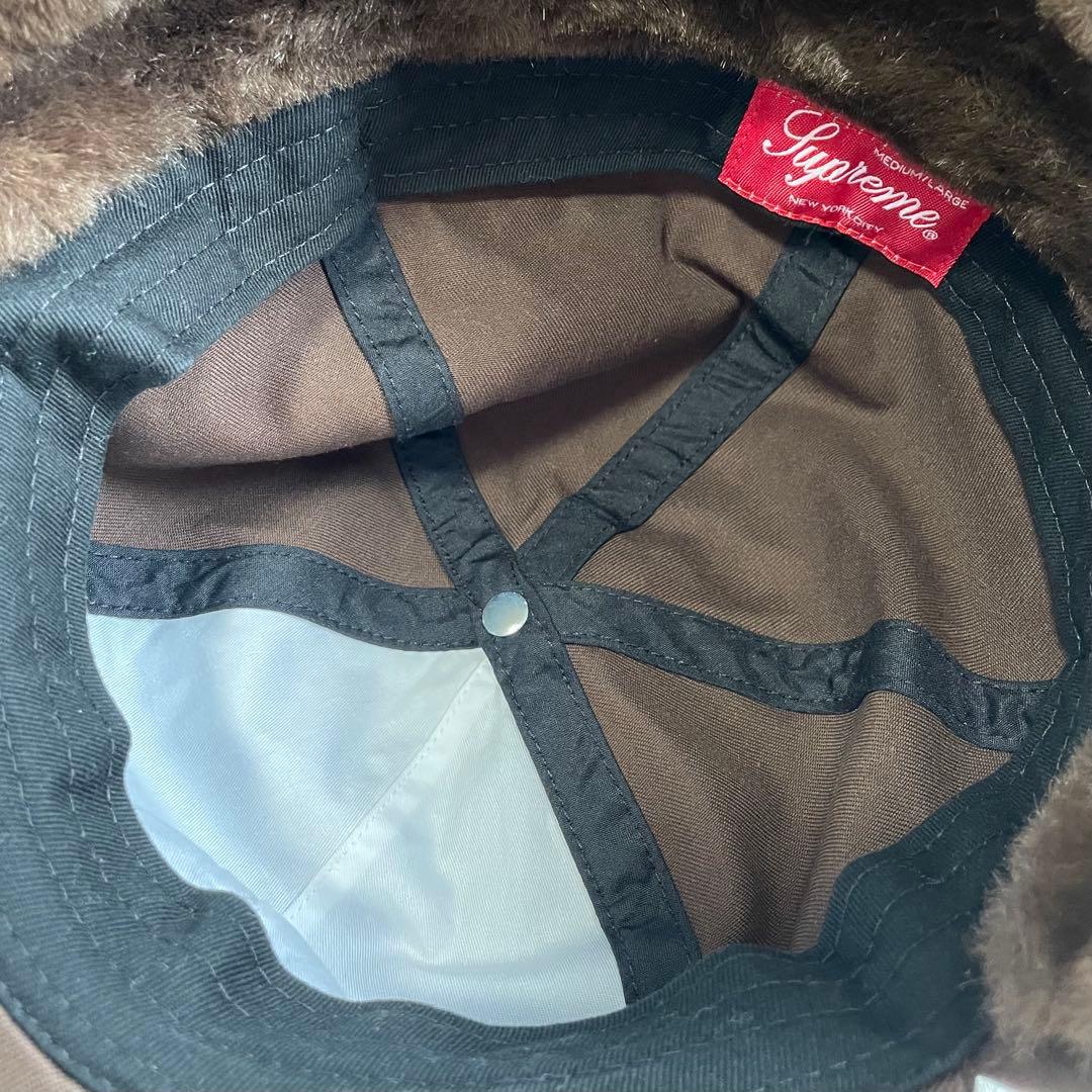 【極希少】Supreme Earflap 6-Panel Cap ブラウン