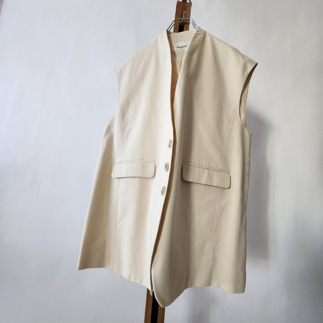 【新品】MACCHATT 三日月 ノースリーブベスト