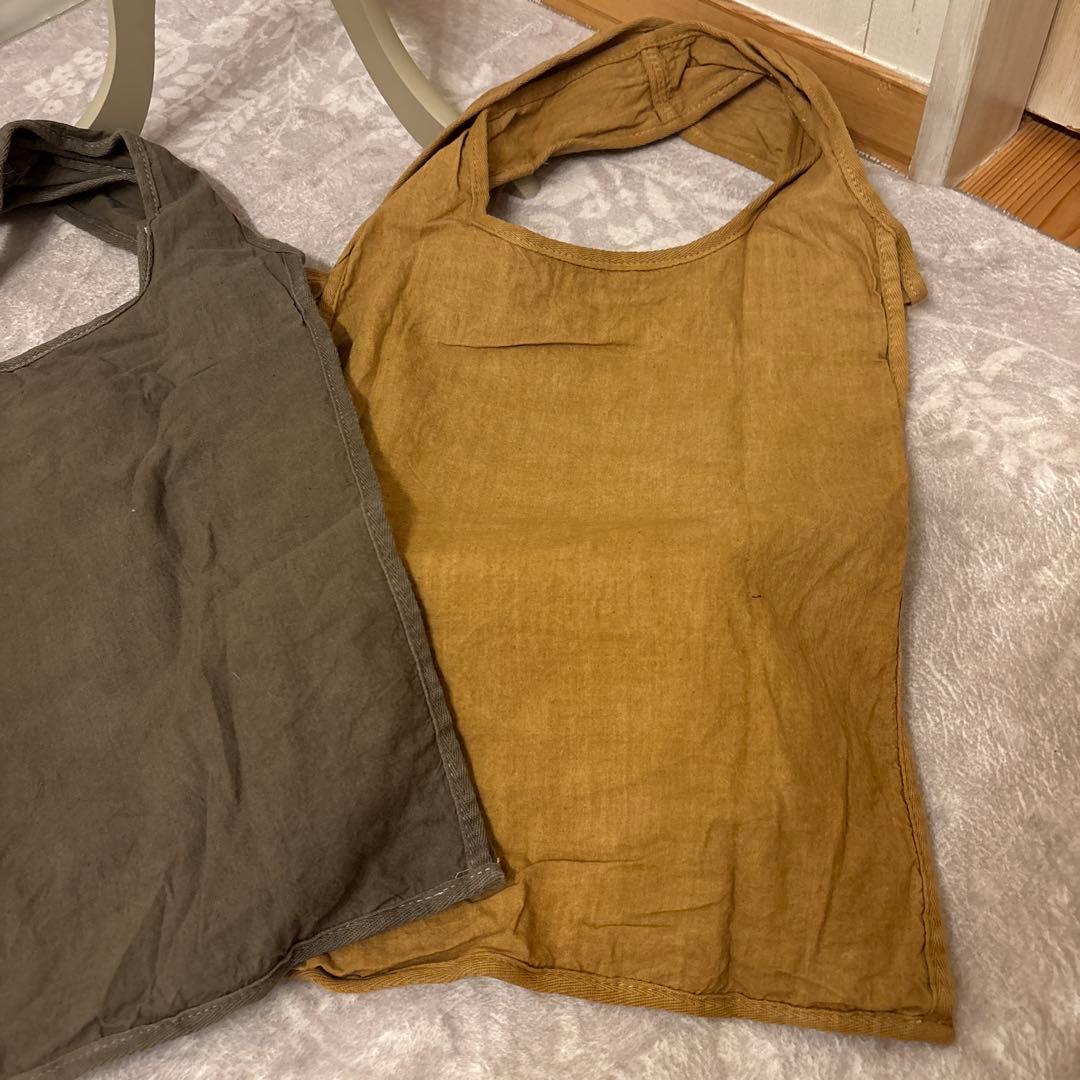 DEAN & DELUCA 珈琲染めショッピングバッグ3色セット　2025年