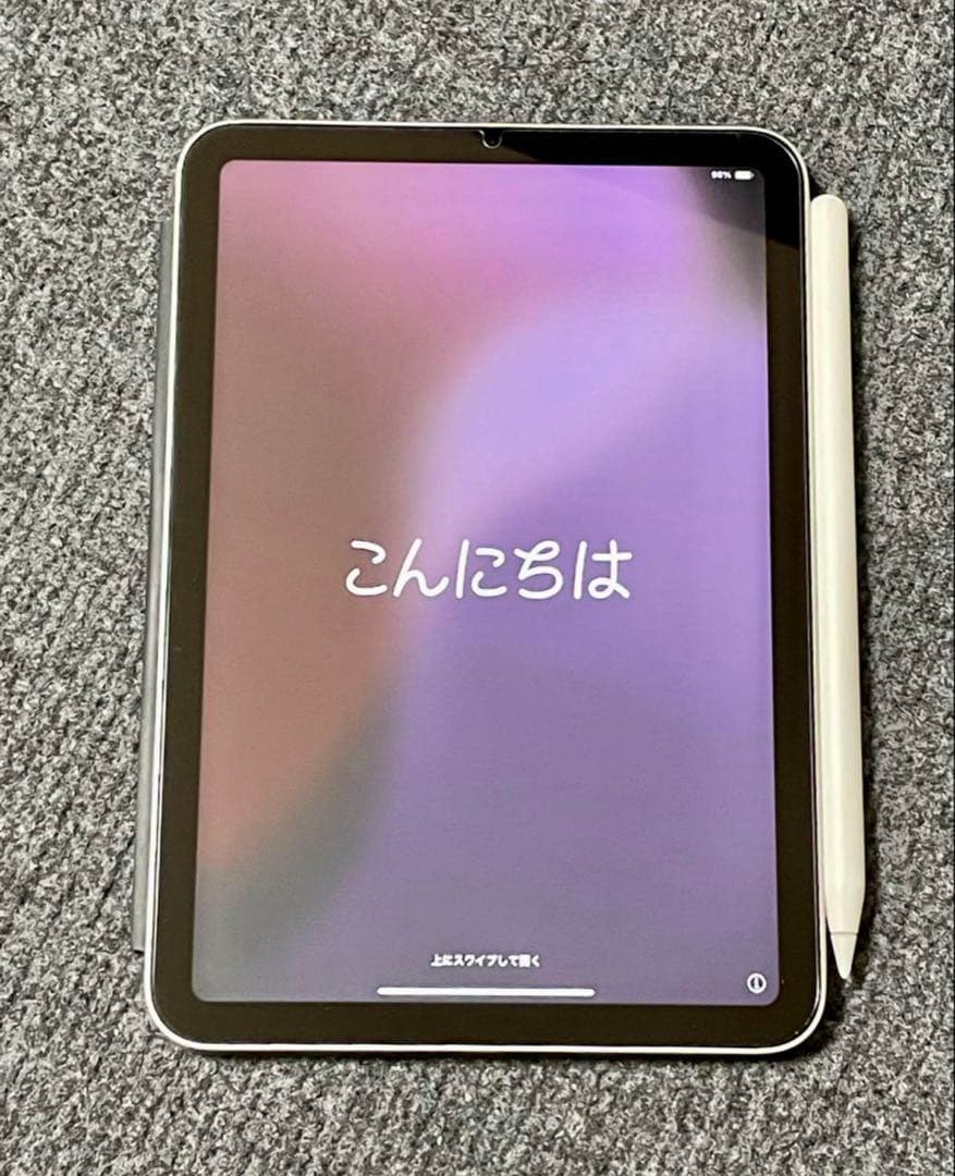 iPad mini 6世代　64GB Wi-Fi 純正カバー　pencil付き