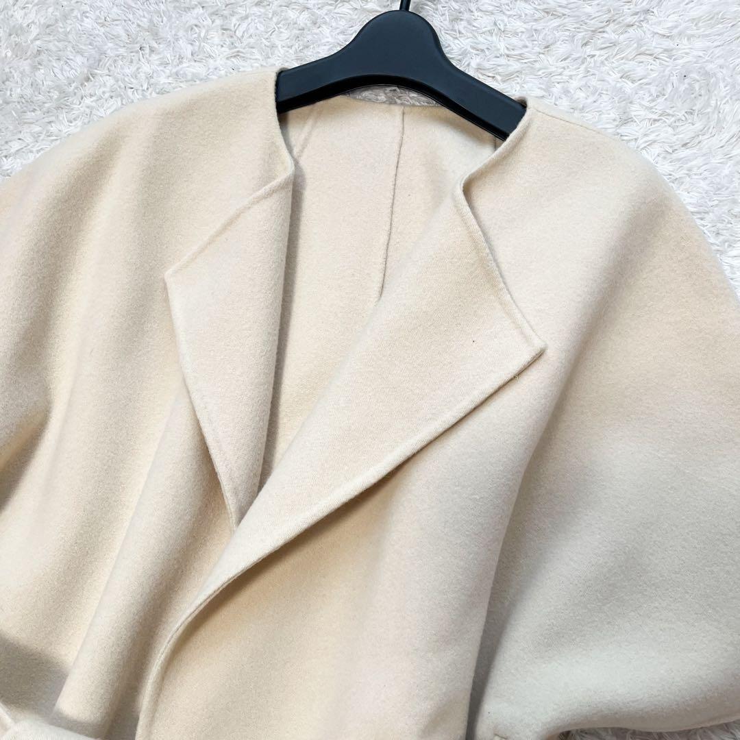 専用24AW スタニングルアー ウール リバーポンチョ ベージュ