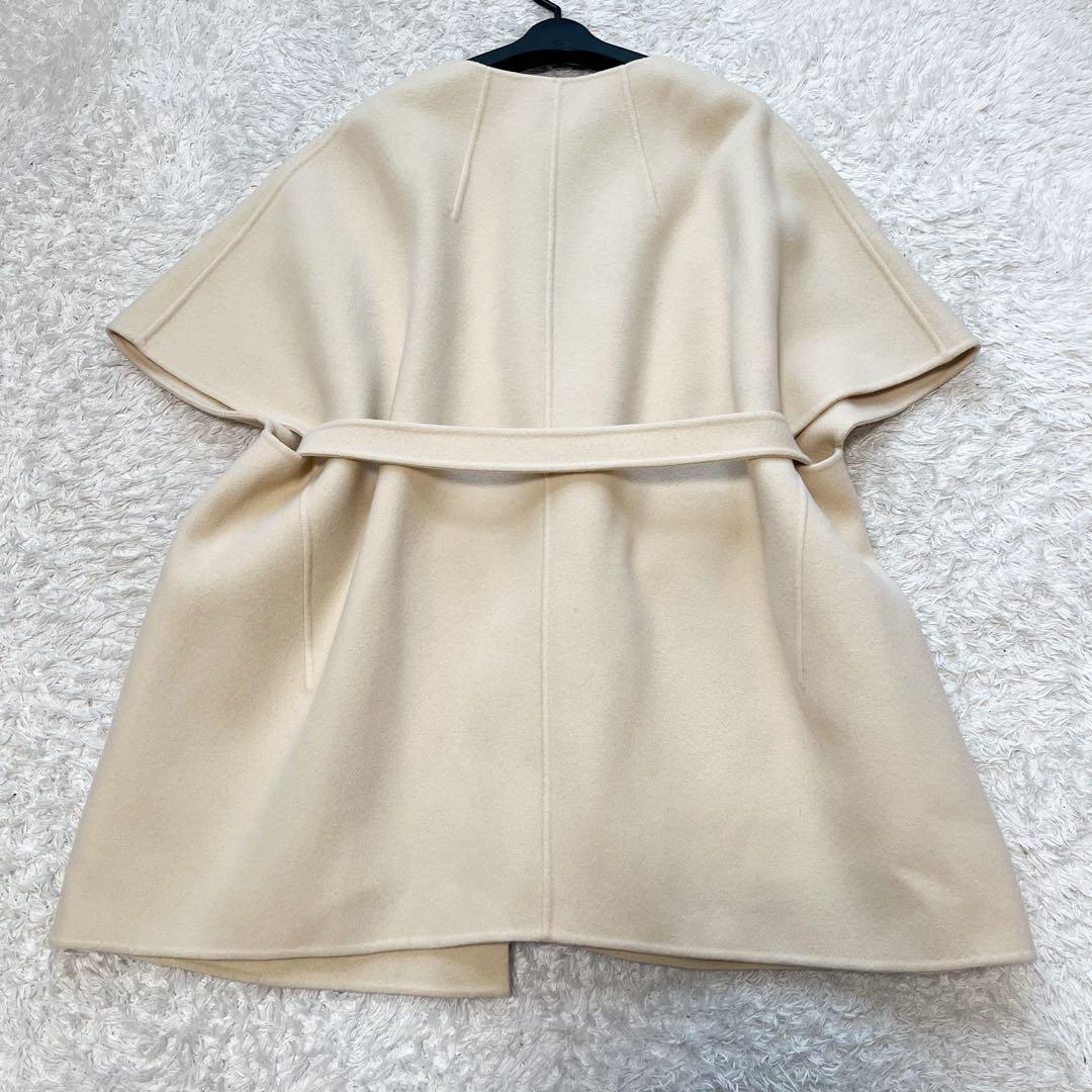 専用24AW スタニングルアー ウール リバーポンチョ ベージュ