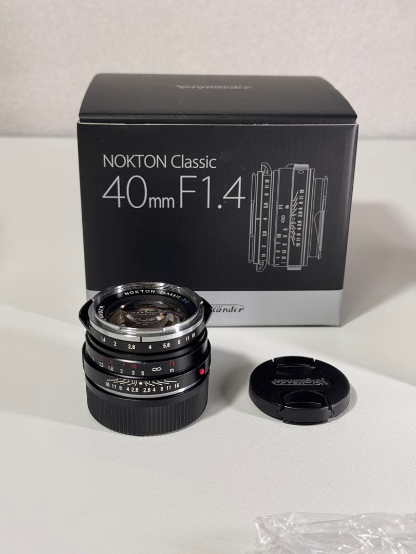 【値下げ】NOKTON Classic 40mm F1.4 SC VM