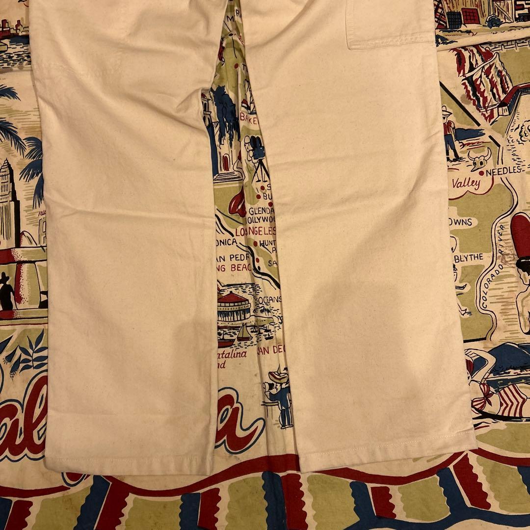 新品　Dickies 生成り　ホワイト　ペインターパンツ　34×32