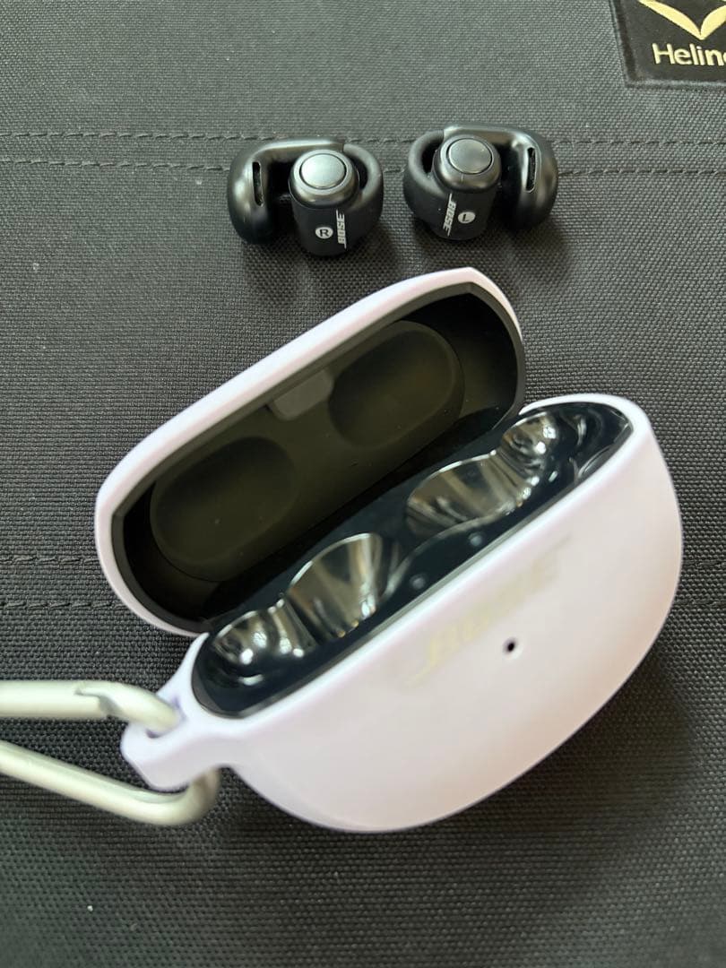 Bose Ultra Open Earbuds ブラック　シリコンケース