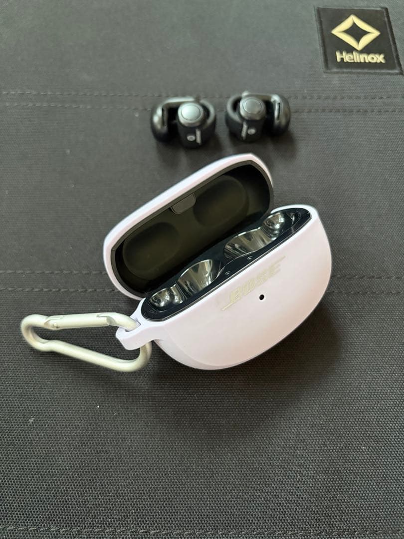 Bose Ultra Open Earbuds ブラック　シリコンケース