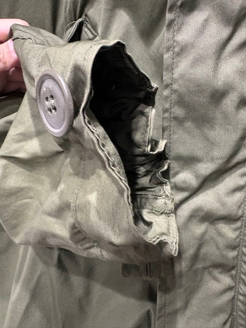 yomogi初期アルミジップ　フィッシュテールパーカーモッズコート