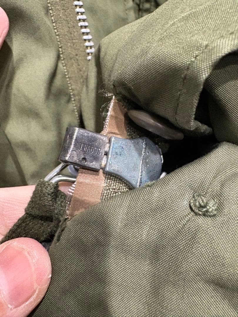 yomogi初期アルミジップ　フィッシュテールパーカーモッズコート