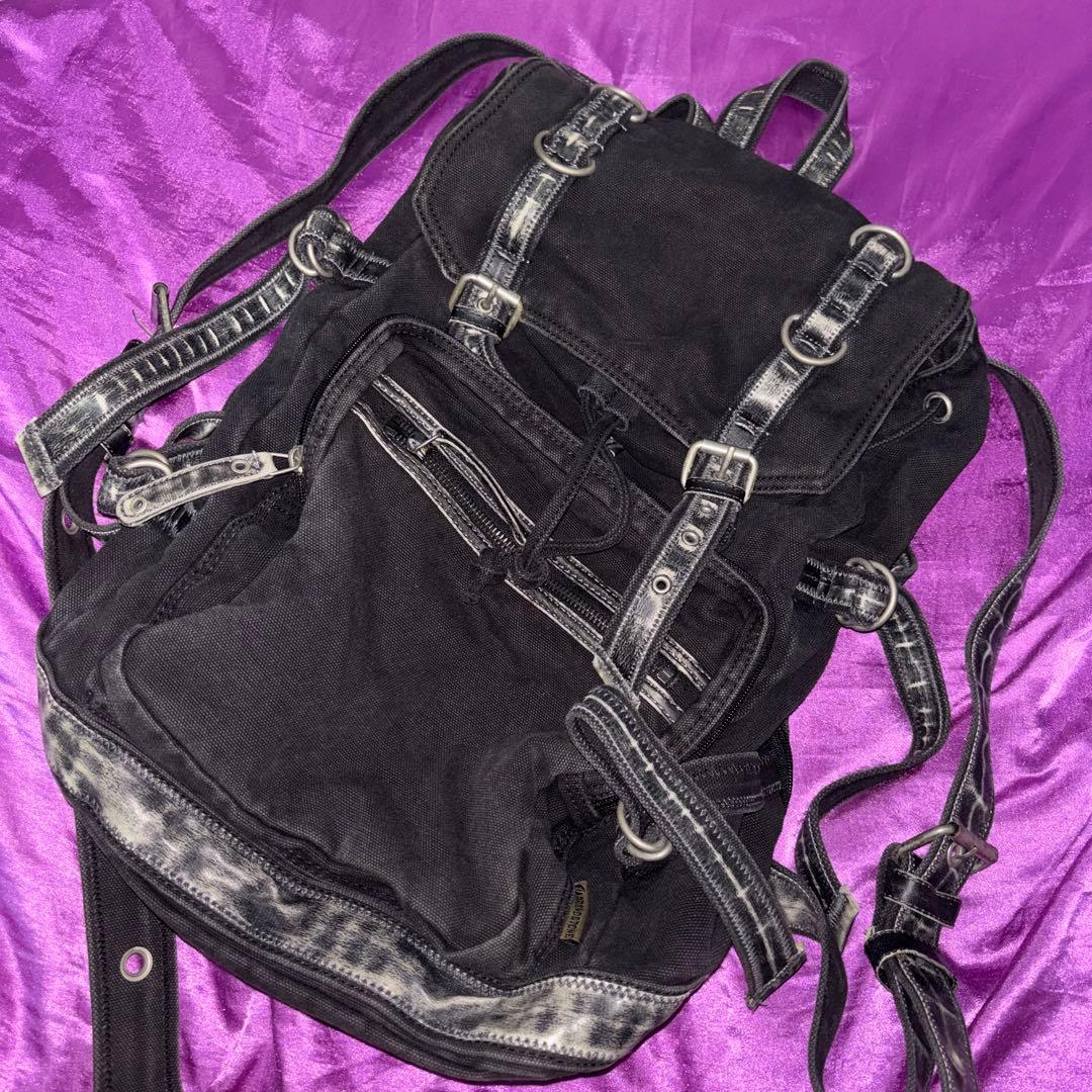 y2k 00s vintage リュック　グランジ　パンクお兄系