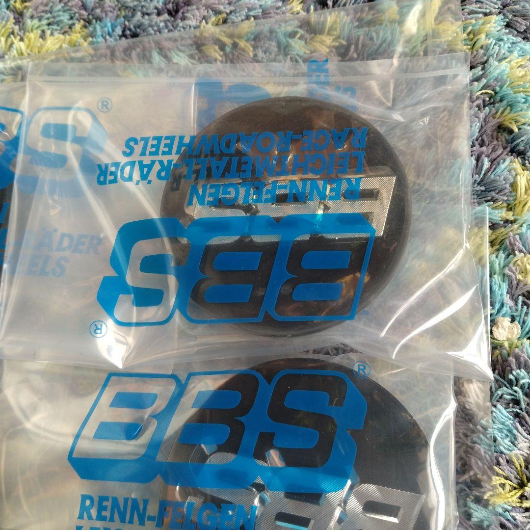 BBS.ホイールキャップのエンブレム3個