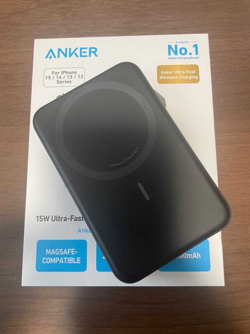 Anker MagGo Power Bank (10000mAh) バッテリー
