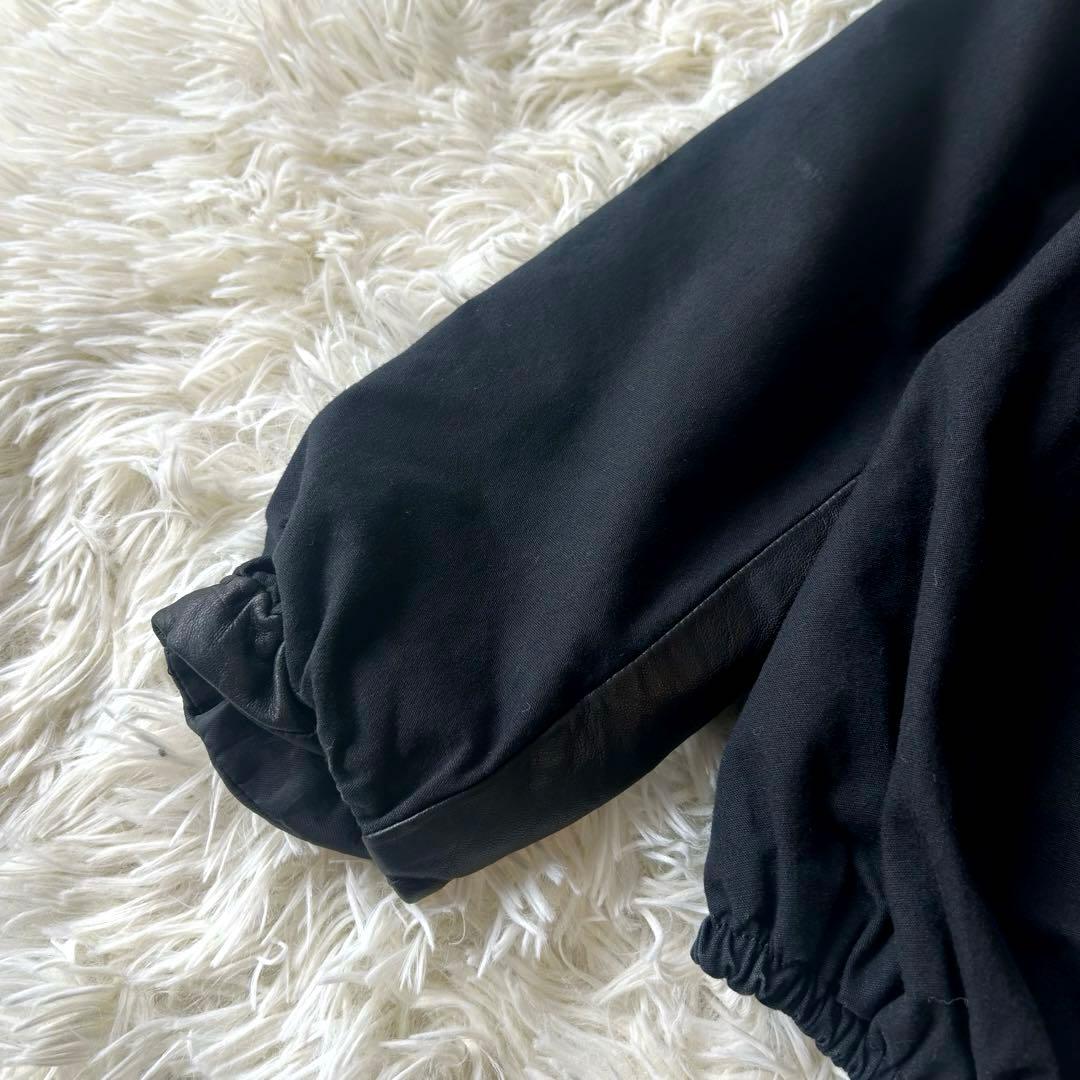 ドゥルカマラ　Dulcamara ドッキング　シングルラムレザージャケット　黒