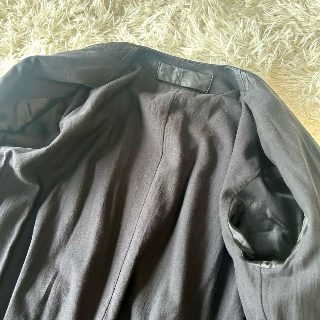 ドゥルカマラ　Dulcamara ドッキング　シングルラムレザージャケット　黒